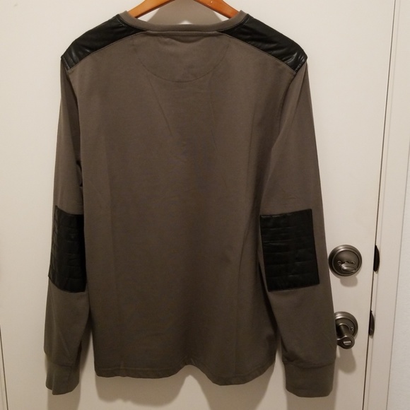 💥Sean John mens olive green long sleeve shirt💥 - Picture 3 of 4